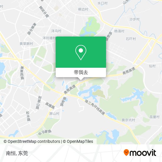 南恒地图
