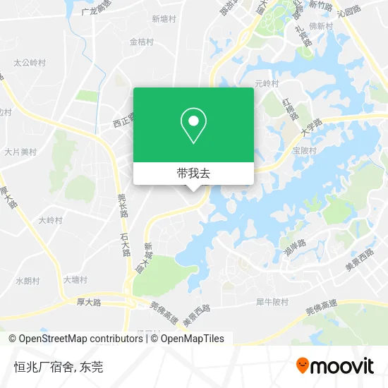 恒兆厂宿舍地图