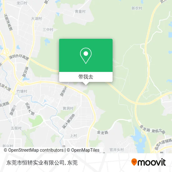 东莞市恒轿实业有限公司地图