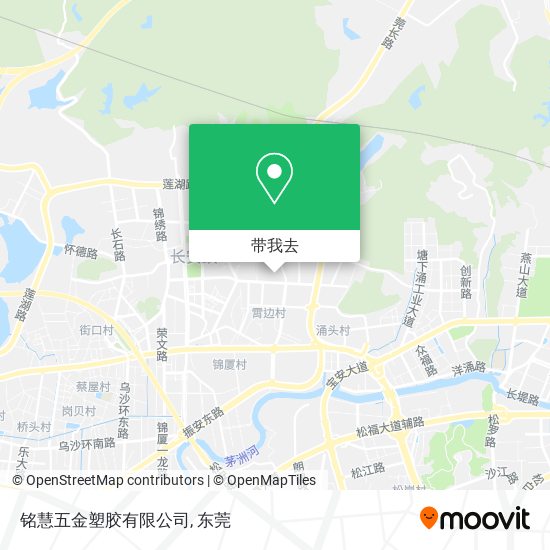 铭慧五金塑胶有限公司地图