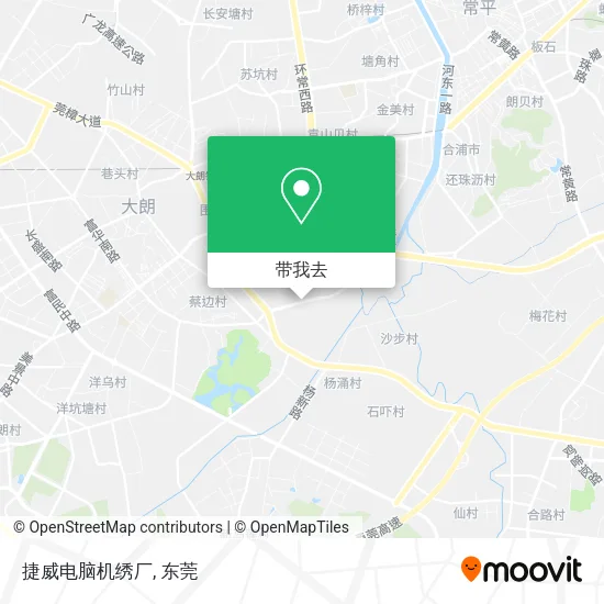 捷威电脑机绣厂地图