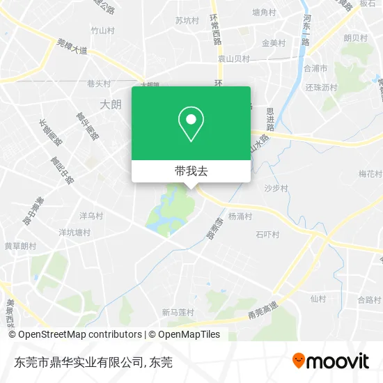 东莞市鼎华实业有限公司地图
