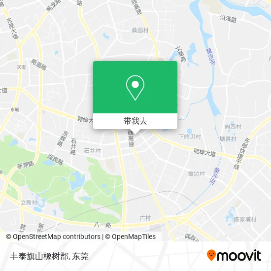 丰泰旗山橡树郡地图