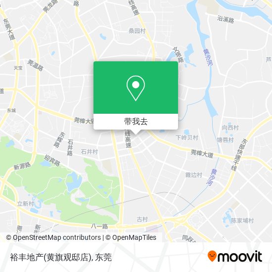 裕丰地产(黄旗观邸店)地图