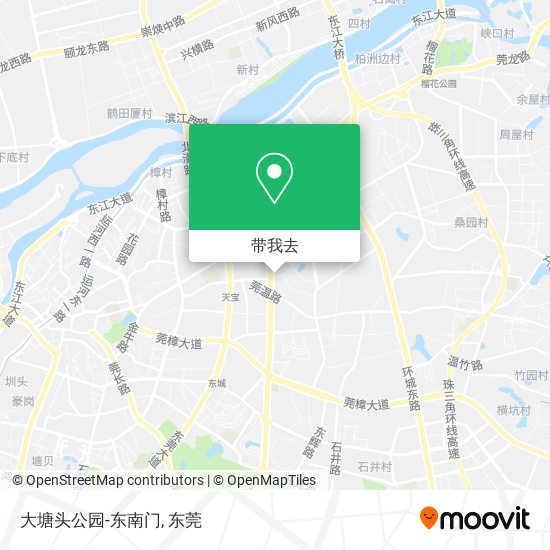 大塘头公园-东南门地图