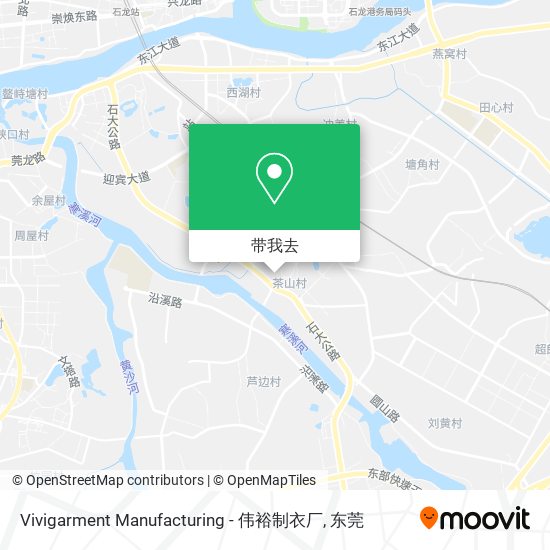 Vivigarment Manufacturing - 伟裕制衣厂地图