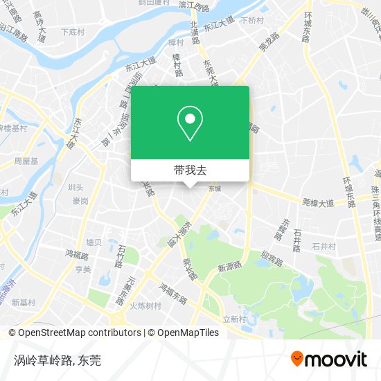 涡岭草岭路地图