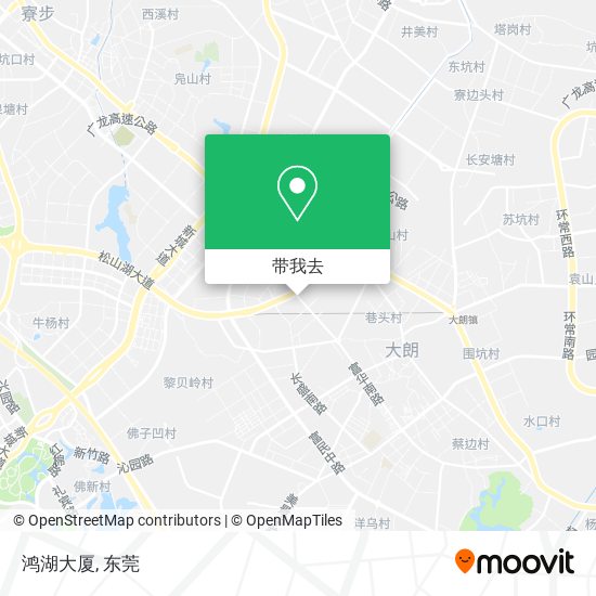 鸿湖大厦地图