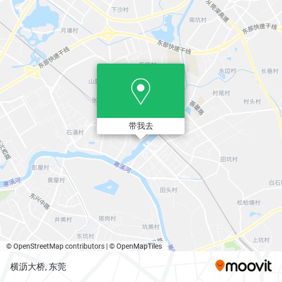 横沥大桥地图