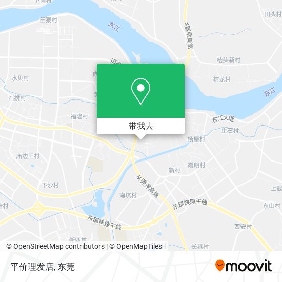 平价理发店地图