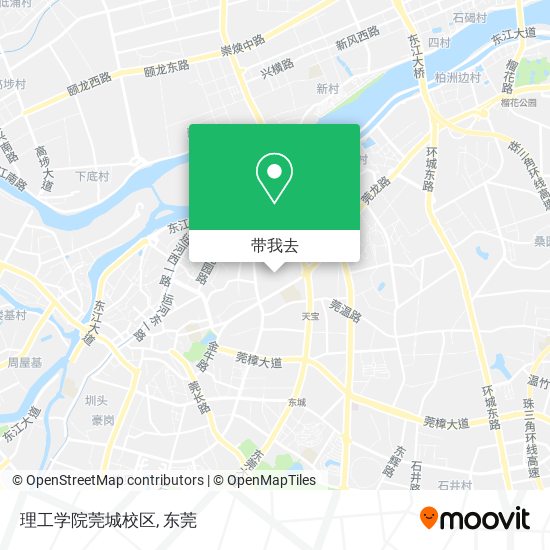 理工学院莞城校区地图