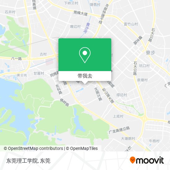 东莞理工学院地图