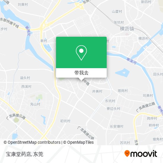 宝康堂药店地图