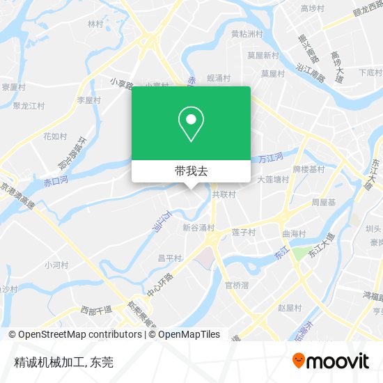 精诚机械加工地图