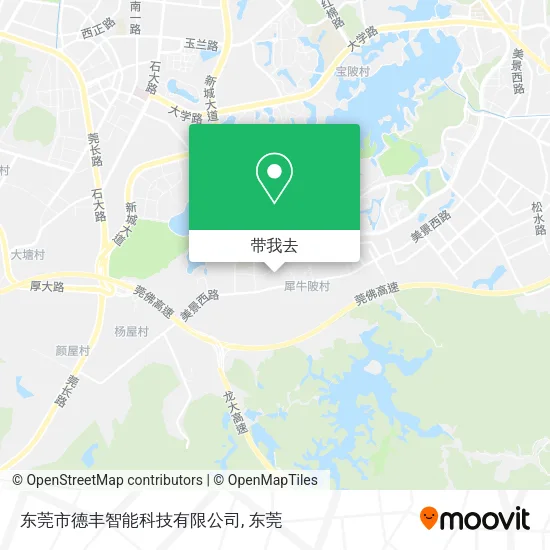 东莞市德丰智能科技有限公司地图