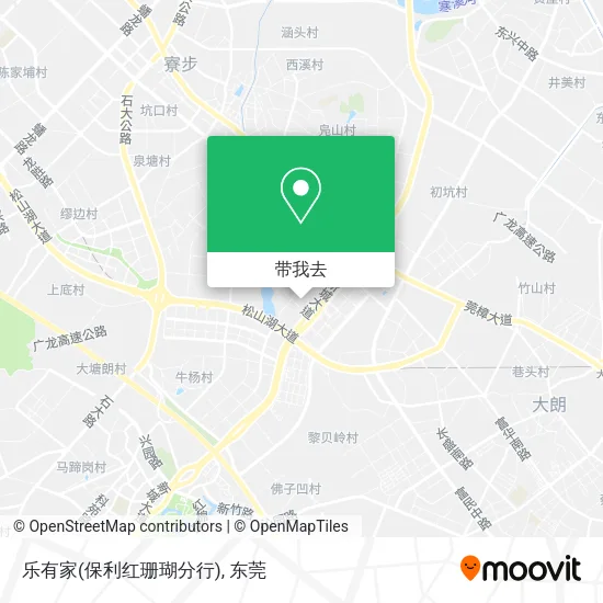 乐有家(保利红珊瑚分行)地图