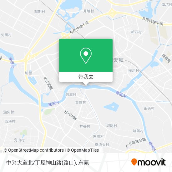 中兴大道北/丁屋神山路(路口)地图