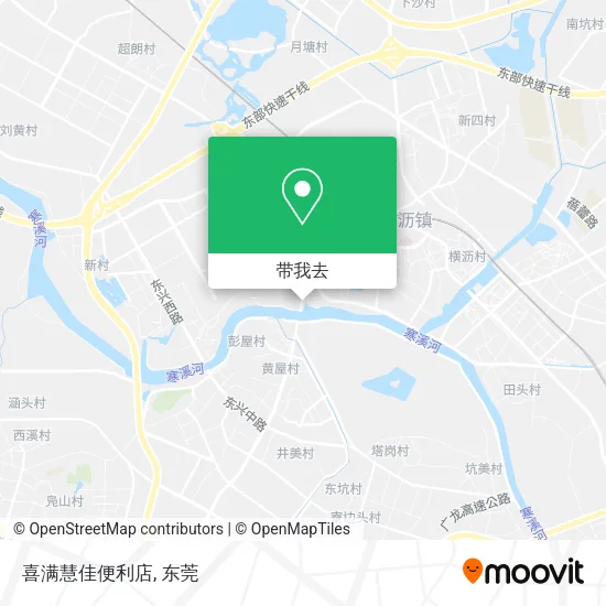 喜满慧佳便利店地图