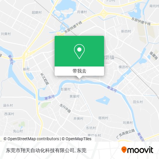 东莞市翔天自动化科技有限公司地图