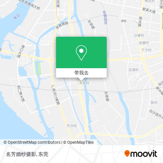 名芳婚纱摄影地图