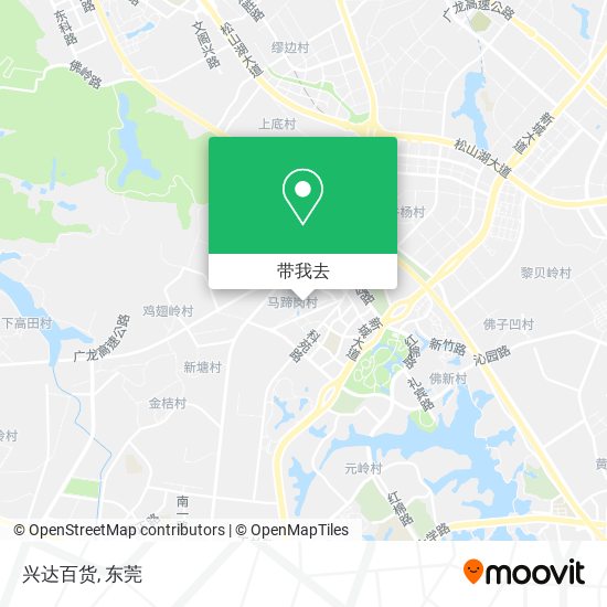 兴达百货地图