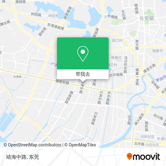 靖海中路地图