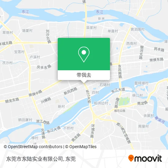 东莞市东陆实业有限公司地图
