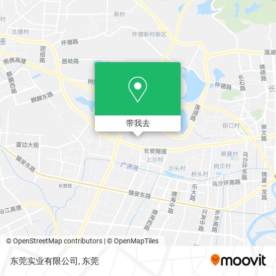东莞实业有限公司地图