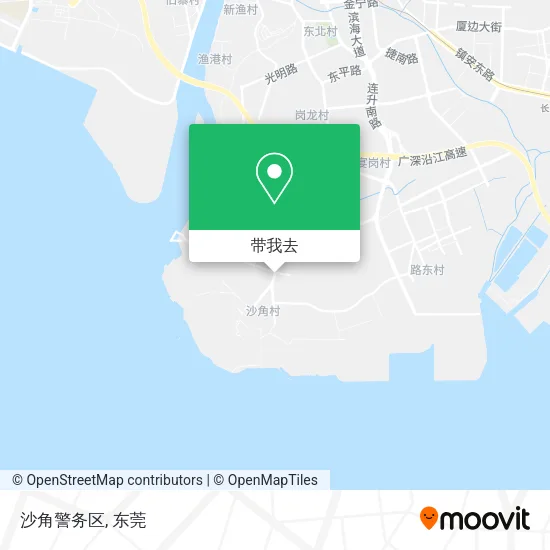 沙角警务区地图