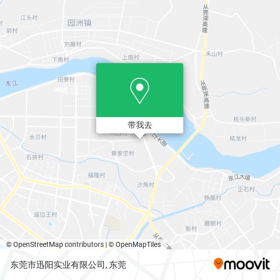 东莞市迅阳实业有限公司地图