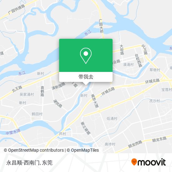 永昌顺-西南门地图