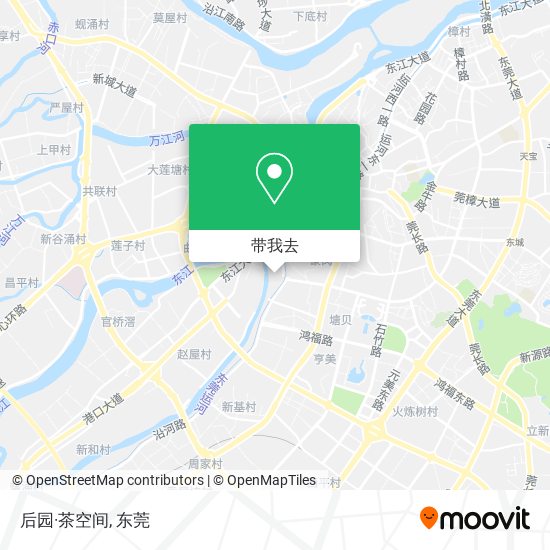 后园·茶空间地图