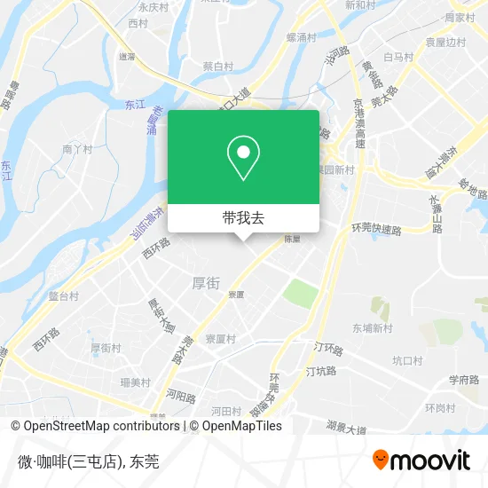 微·咖啡(三屯店)地图