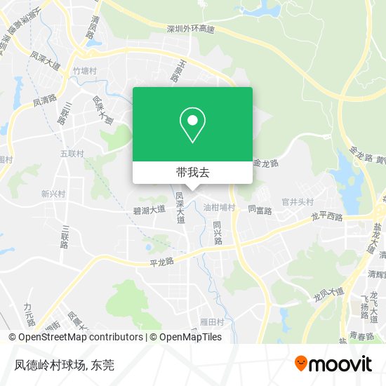 凤德岭村球场地图