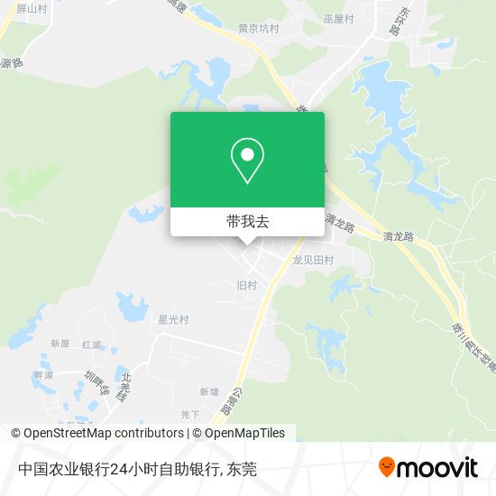 中国农业银行24小时自助银行地图