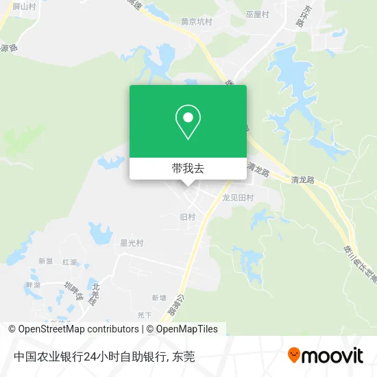中国农业银行24小时自助银行地图