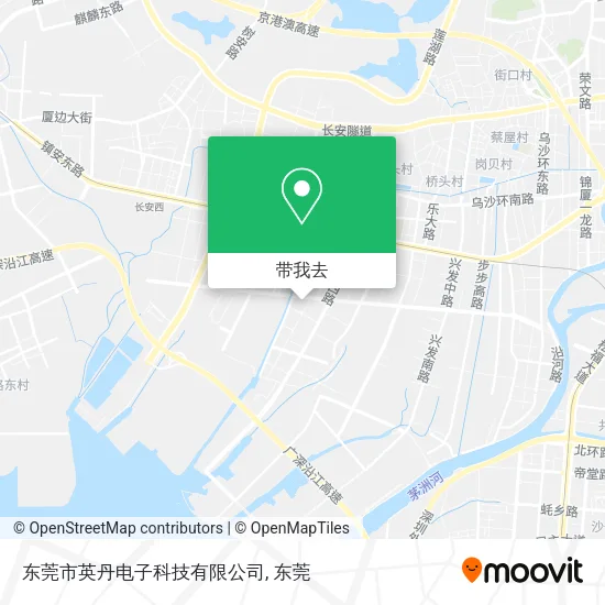 东莞市英丹电子科技有限公司地图