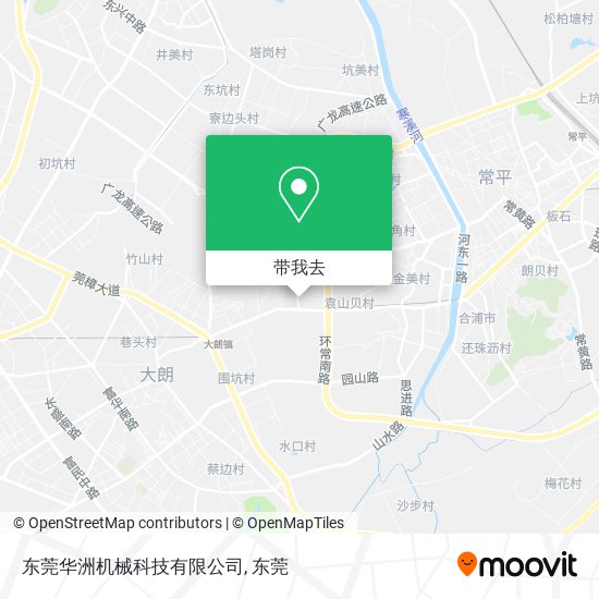东莞华洲机械科技有限公司地图