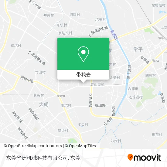 东莞华洲机械科技有限公司地图