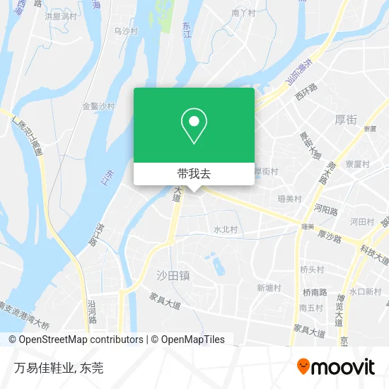 万易佳鞋业地图