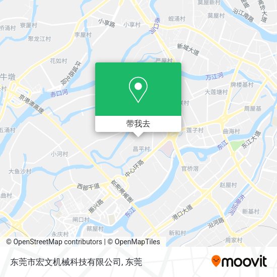东莞市宏文机械科技有限公司地图