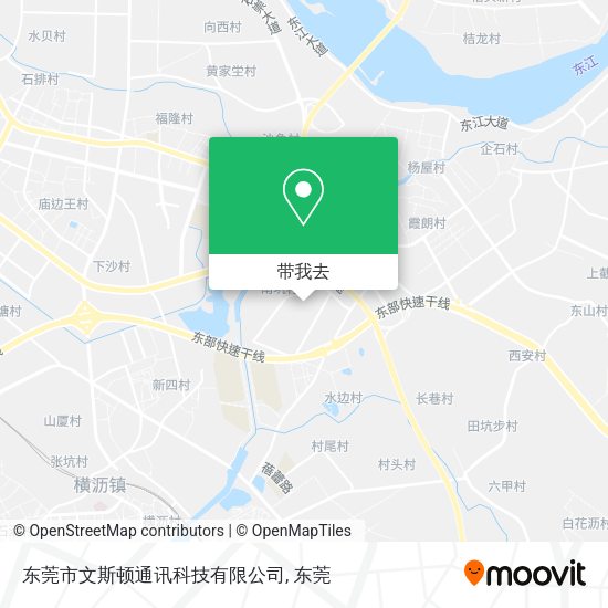 东莞市文斯顿通讯科技有限公司地图