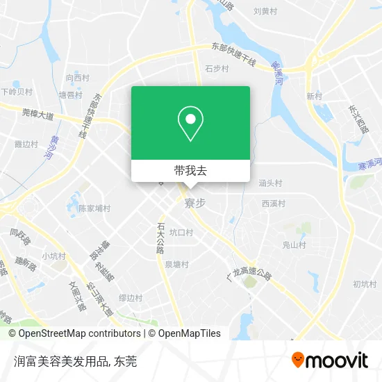 润富美容美发用品地图