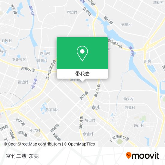 富竹二巷地图