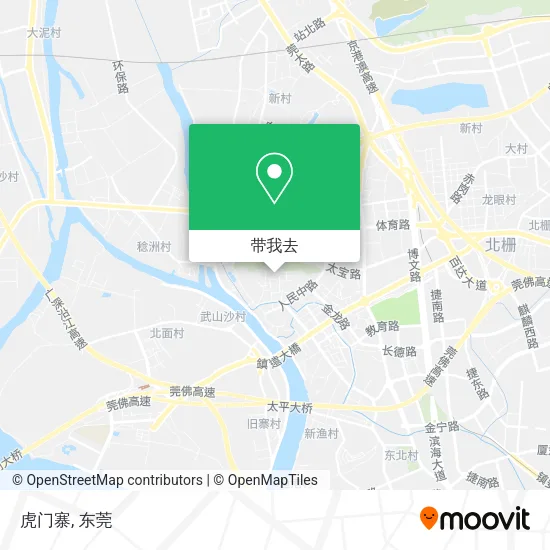 虎门寨地图
