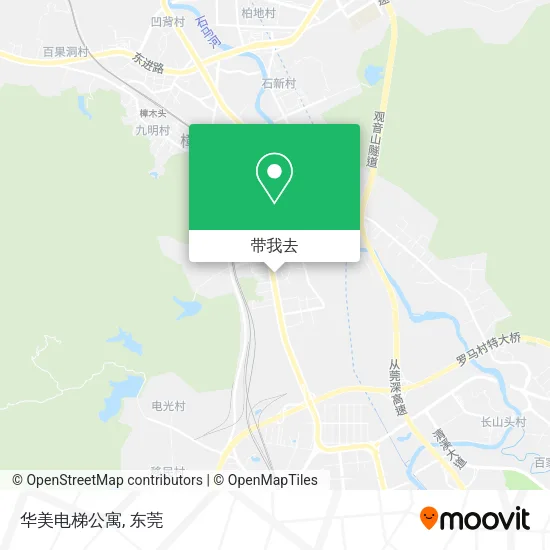 华美电梯公寓地图