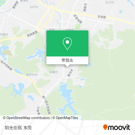 阳光住宿地图