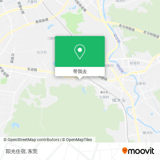 阳光住宿地图