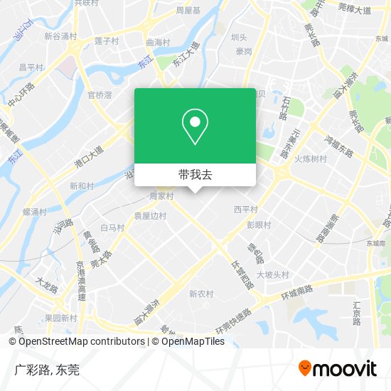 广彩路地图