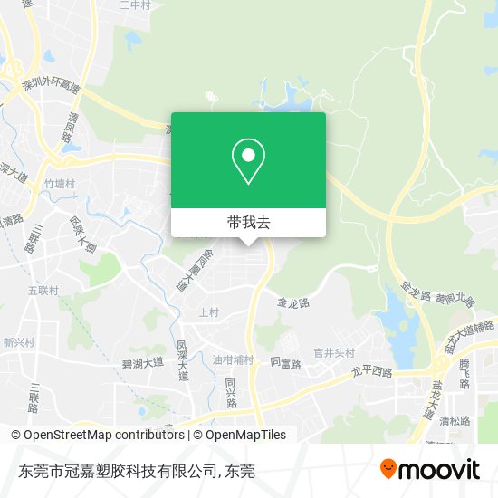 东莞市冠嘉塑胶科技有限公司地图